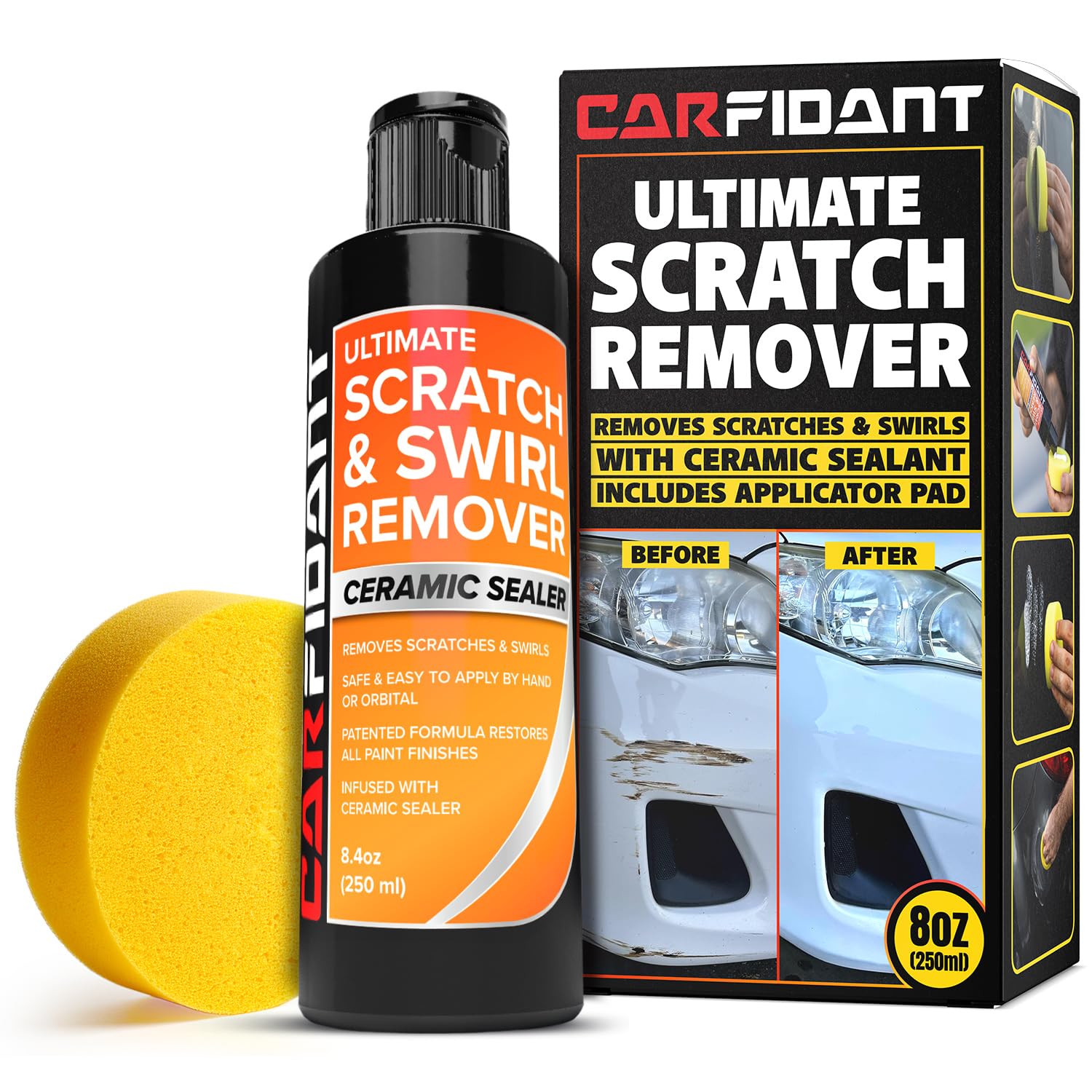 Carfidant Scratch Repair and Swirl Remover Kit