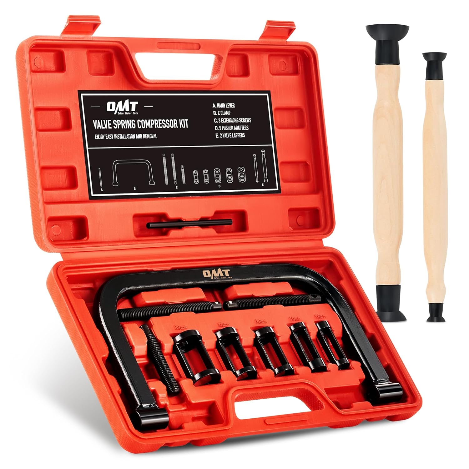 Orion Motor Tech Valve Spring Compressor 10pcs Kit - Image 1